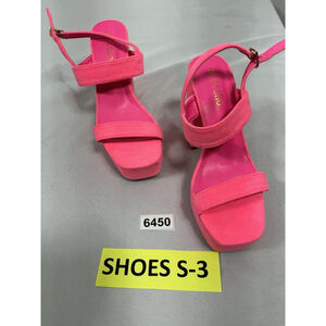 Womans NWD Syztsho Slipon Platform Sandals Eu 37 Us 7 Slingback Open Toe Heel